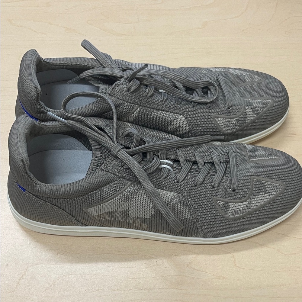 Rothy's Gray and White RSO1  Men's Sneakers Size 11